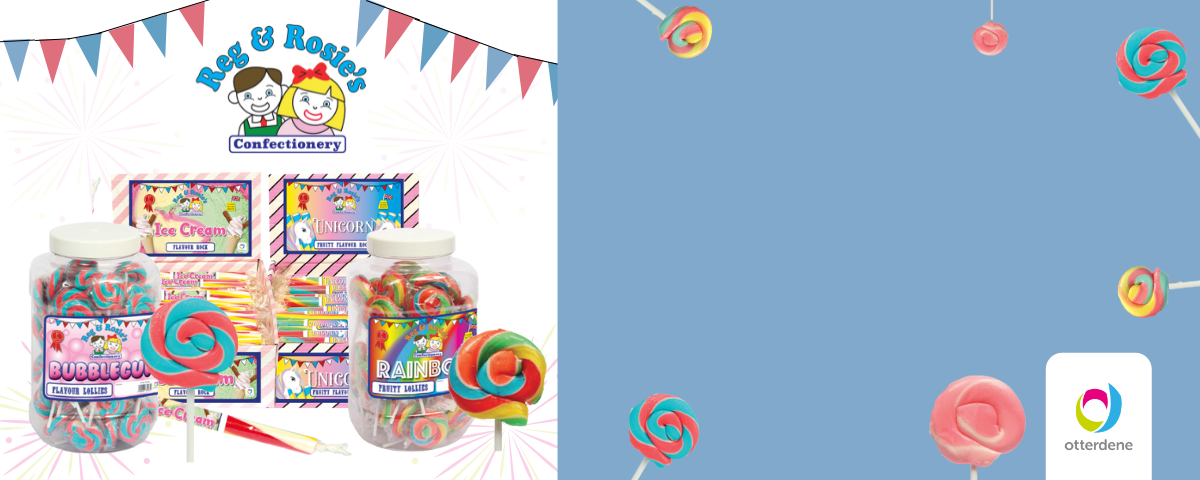 REG & ROSIE'S; QUALITY BRITISH CONFECTIONERY